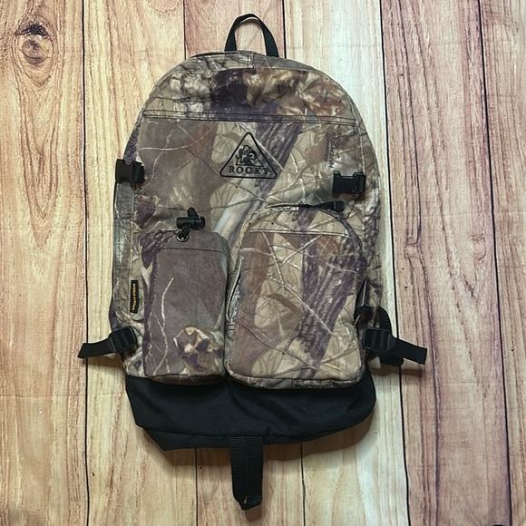 Rocky Saddle Cloth Camo Backpack. Excellent condition. - Picture 1 of 7